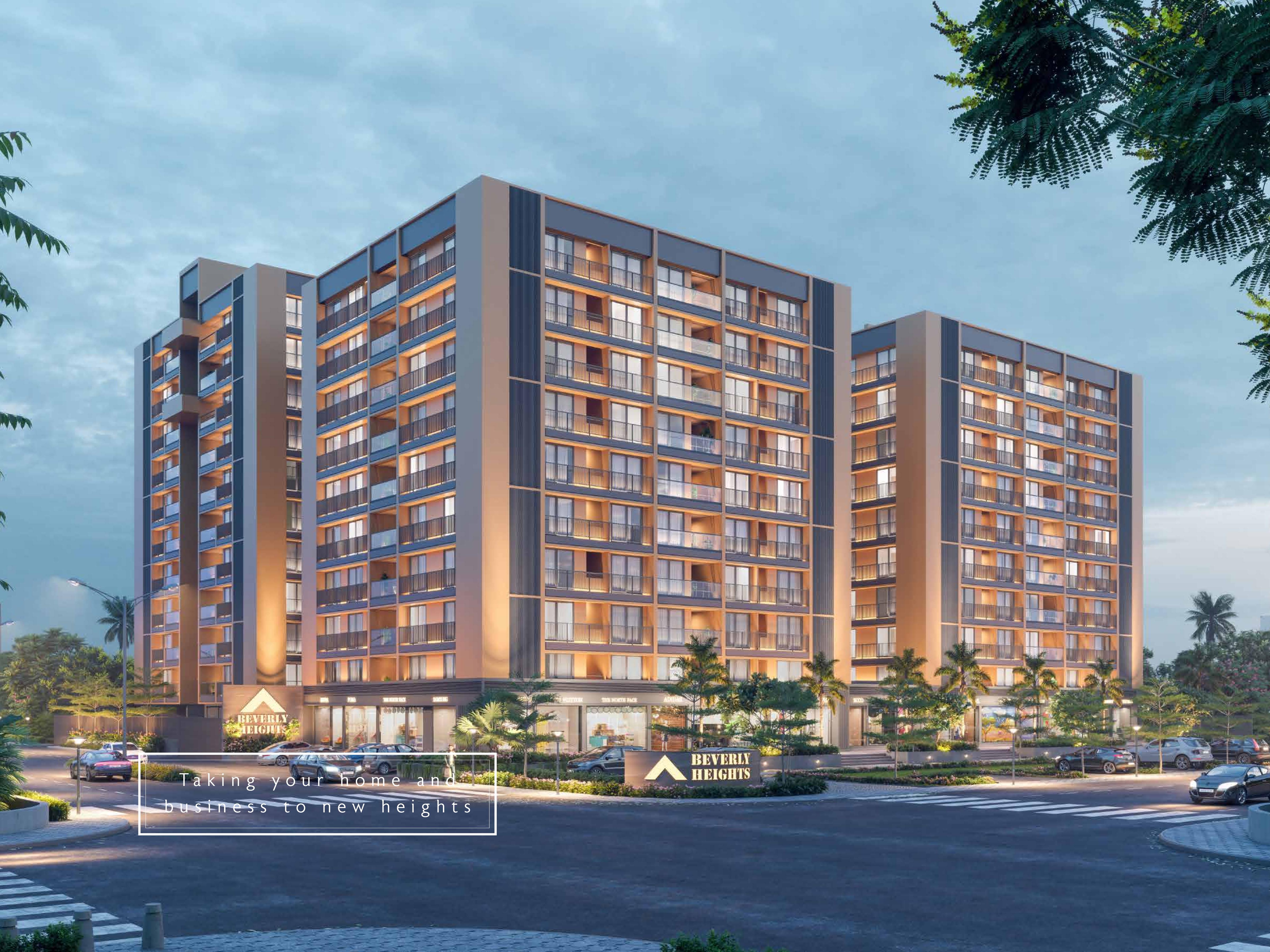 Beverly Heights façade rendering
